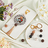 50Pcs 5 Styles Food Grade Eco-Friendly Silicone Beads SIL-SC0002-14-4