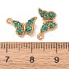 304 Stainless Steel Rhinestone Pendants STAS-L318-20G-4