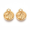 304 Stainless Steel Pendants STAS-N109-148G-03-1