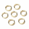 Brass Linking Rings KK-F831-018A-G-RS-1