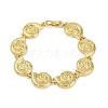 Brass Link Bracelets for Women BJEW-H209-01C-G-4