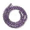 Transparent Glass Beads Strands EGLA-A035-T4mm-D15-3