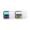 Electroplate Glass Beads EGLA-Q137-01A-C03-1