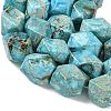 Natural Magnesite Beads Strands GG-CBA6BAC-F06-4