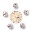 Alloy Rhinestone Beads RB-A034-10mm-A28S-2
