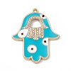 Alloy Enamel Pendants ENAM-A138-04KCG-01-1