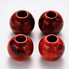 Acrylic Large Hole Beads OACR-R074-03B-06-1