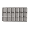 Resin Flocking 16 Grids Beading Jewelry Design Beads Storage Tray TOOL-WH0134-69A-3