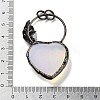 Opalite Heart Big Pendants G-A221-05C-3