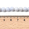 Natural Blue Lace Agate Beads Strands G-G344-A06-6mm-5