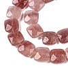 Natural Strawberry Quartz Beads Strands G-T138-153-3