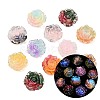 Two Tone Luminous Transparent Resin Beads RE-CBAC4C7-20-1