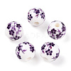 Famille Rose Porcelain Beads PORC-M531-3-1