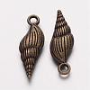 Tibetan Style Alloy Pendants TIBEP-20321-AB-NR-2