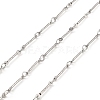 Tarnish Resistant 304 Stainless Steel Rectangle Link Chains CHS-G025-11P-1