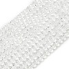 Transparent Glass Beads Strands GLAA-G125-01A-01-1