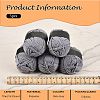 5Pcs Polyester Yarn for Knitting & Crochet YCOR-SZ0001-03G-2