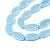 Electroplate Glass Beads Strands EGLA-Q125-009E-3