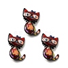 Cat with Glasses Enamel Pin JEWB-P013-04EB-3