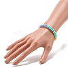 Handmade Polymer Clay Beads Stretch Bracelet for Kid BJEW-JB06871-3