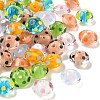 Transparent Handmade Lampwork Beads LA-CBABC67-04-1