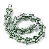 Transparent Glass Enamel Beads LAMP-C023-03D-2