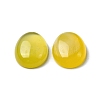 Natural Yellow Agate Cabochons G-A029-01-08-3