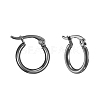 304 Stainless Steel Hoop Earrings X-EJEW-F105-12B-1