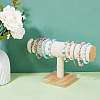 Velvet T Bar Bracelet Display Stands BDIS-WH0003-27-6