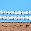 Natural Cultured Freshwater Pearl Beads Strands PEAR-T006-18C-5