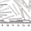 Electroplate Glass Bugle Beads SEED-S043-02B-02-3