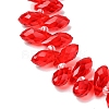 Crystal Glass Beads Strands GLAA-D033-35-3
