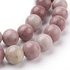 Natural Rhodonite Beads Strands G-G099-10mm-33-3