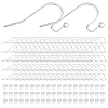 Beebeecraft 300Pcs 304 Stainless Steel Earring Hooks STAS-BBC0004-50-1