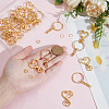 DIY Keychain Findings Kits DIY-SP0006-96G-3