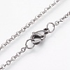 304 Stainless Steel Pendant Necklaces NJEW-G320-01P-3
