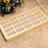 20-Slot Wooden Ring Display Trays PW-WG37745-01-1