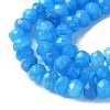 Dyed Natural Malaysia Jade Rondelle Beads Strands G-E316-2x4mm-58-3