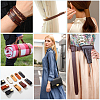 2M PVC Imitation Leather Ribbons SRIB-WH0011-126C-01-6