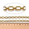 Ion Plating(IP) 304 Stainless Steel Rectangle Link Chains CHS-S012-26G-A-2