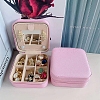Sqaure PU Leather Jewelry Box PAAG-PW0012-07H-1