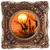 Retro Resin Photo Frame Stand DJEW-SP0001-57A-1