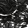 Opaque Glass Bugle Beads SEED-R028-2x18-C01-1