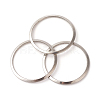Tarnish Resistant 201 Stainless Steel Linking Rings STAS-F192-001P-01-1