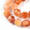 Dyed Natural White Jade Beads Strands G-T139-8mm-45U-4