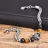 Tiger Eye Beaded Bracelets PW-WG63DC0-01-3