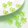Transparent Acrylic Pendants TACR-S151-01B-729-6