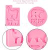 DIY Animal Theme Keychain Making Kits DIY-OC0001-52-6