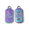 Ion Plating(IP) 304 Stainless Steel Pendants STAS-C066-23M-1
