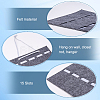Sun Glasses Felt Storage Hanging Bag AJEW-WH20006-67B-4